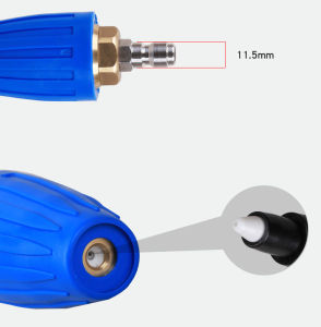 Béc Rửa Xe Cao Áp Phun Xoáy Turbo 360 Độ Khớp Nối Nhanh Ren 1/4 (3600 PSI - 4000 PSI) 030