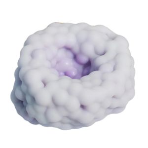 HUIHEYU Super Soft Crunchy Squeeze Toy Simulation Elastic HandMade Ice Skin Ball Novelty Creative Crunchy Stress Ball Kid Gift