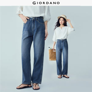 Giordano Beau Monde Women Women 5-Pocket Style Jeans Free Shipping 13416072