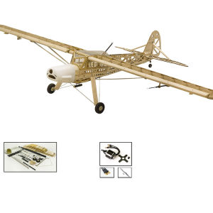 Scale RC Balsawood RC AirPlanes Laser-cutting Fieseler Fi 156 Storch 1600mm (63") Balsa Kit DIY Building Wood model