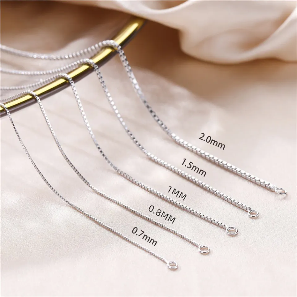 Wholesales【In Stock】100% Real 925 sterling silver Necklace