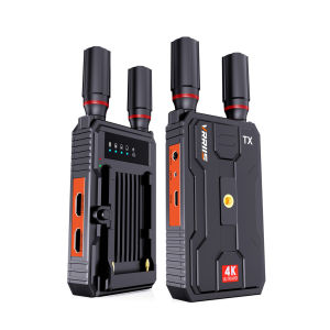 5G 4K Wireless HDMI Extender Audio Video Transmitter Receiver Dual HDMI Display Adapter Support Battery Video Switcher Camera Live Streaming