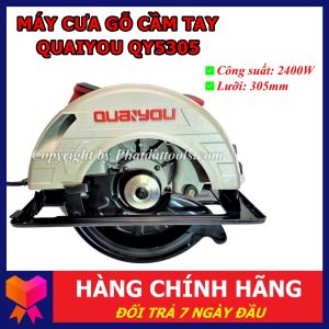 Máy Cưa Gỗ Cầm Tay QUAIYOU QY5305 (2400W) - Lưỡi D305 - Cắt Đa Vật Liệu - Chuyên Dụng Cho Thợ - Hàng Nội Địa Trung Quốc