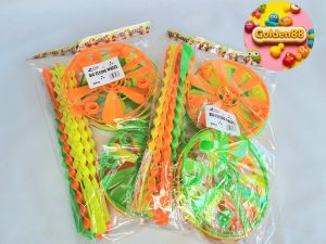 20 pcs. BIG FLYING WHEEL Toy - Orange and Green - Outdoor Play Toys - Flying Discs