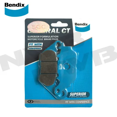 Bendix Motorcycle Brake Pads Rear for Yamaha NMAX 155 V1/V2/V3 Aerox V3