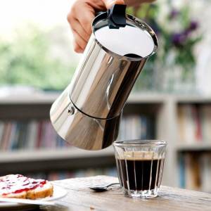 Bialetti Venus Express Copper Colour Coffee Pot Moka Pot Espresso Coffee Moka Express Induction Friendly Coffee Maker