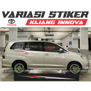 sticker mobil innova stiker toyota innova sticker striping mobil innova variasi mobil innova