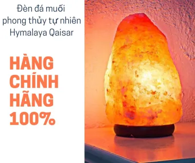 [HCM]Đèn đá muối himalaya cao cấp (4-5kg)- mang tài lộc đến cho gia đình bạn