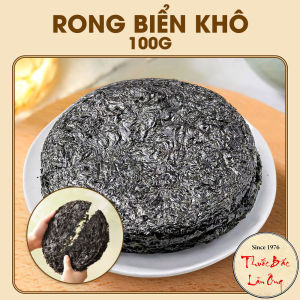 Rong biển khô 100g rong mứt Nha Trang dùng nấu canh hầm súp thơm ngon bổ dưỡng tốt cho sức khỏe