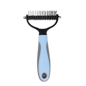 LUCKY CLAW Open Knot Hair Shedding Hairdressing Tools Grooming Tool Grooming Slicker Brush Dog Cat Pet Comb Dog Fur Trimming Hair Removal Comb Cat Deshedding Brush