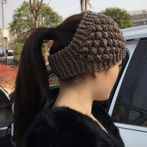 【LifeHut TJ】Wanita Rajutan Bando Musim Dingin Bernapas Bando Rambut Band Wanita Akrilik Crochet Fashion Bando Bando Aksesoris Hot Sale