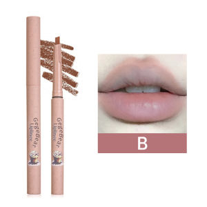 Gege bear Lip Liner Kabut Lembut Manis / Tahan Lama Tidak Memudar / Lip Liner Pena Lipstik Merah Muda Nude / Lip liner tahan air COD -🌈Ninestar