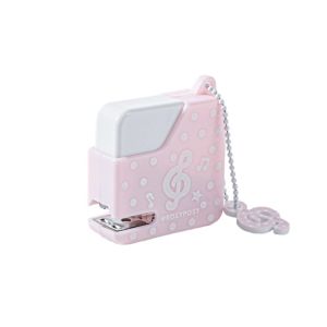 MMLUCK Dễ sử dụng Bộ dập ghim chấm bi kèm 40 chiếc kim bấm số 10 Dễ dàng Bộ dập ghim tiết kiệm sức lao động Phong cách Hàn Quốc Đa chức năng Máy đóng sách Đồ dùng học tập của học sinh