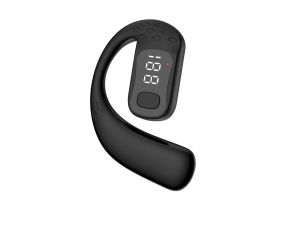 B01 Bluetooth Headset 2025 Hot-Selling Left and Right Ear Rotating Digital Display In-Ear Wireless Ear Hook Wholesale Huaqiangbei