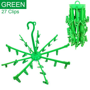 3Layer Umbrella Hanger With 27pcs Clips Octopus hanger with clip