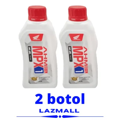 AHM MPX 1 800 ML ASLI HONDA 20W 40 SJ JASO MA ORIGINAL OFFICIAL