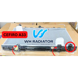 NISSAN CEFIRO A33/A32 (26mm)Double Layer TOP QUALITY AUTO/MANUAL Radiator Tangki Air