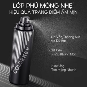 Xịt Khóa Make Up Colorkey Dưỡng Ẩm Thoáng Da Giữ Lớp Make Up Lâu Trôi 100ml