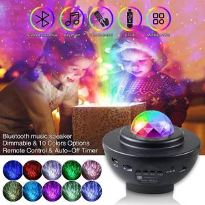 KONKA Colorful starry sky galaxy projector nightlight child blueteeth usb music player star night light romantic lamp projection gifts