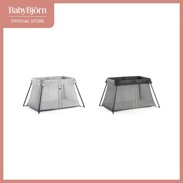BabyBjörn Travel Cot – Portable, Lightweight Crib for Newborns Toddlers  Breathable Mesh Lazada PH - Main Image