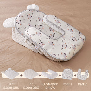 new Sunveno Original Newborn Portable Slope Pad Baby Feeding Pillow Infant Anti Spitting Slope Pad help relieve babys overflowing high-quality