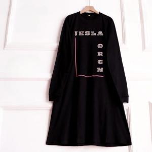 Baju Atasan Wanita Terbaru Quait Tunik Kaos Katun Combed 24s S M L XL XXL 3XL Tunik Jumbo Kekinian