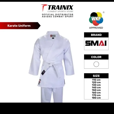 SMAI STUDENT GI CLASSIC KARATE UNIFORM (AS-003EWKF) – WKF APPROVED
