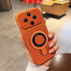 Suitable For Redmi 14C 4G Phone Case New With Magnetic Suction U Shield Folding Bracket And Shockproof Large Frame Casing