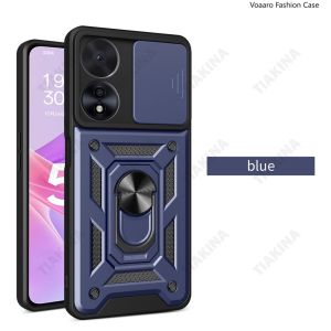 Phone Case for oppo A3 A3x A3Pro A60 A17 A17k A79 A98 A78 A58 A38 A18 NFC 4G 5G 2023 2024 Armor Shockproof phone Casing Bracket Stand Lens Camera Protective Cover cases