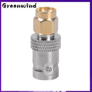 【Greenwind】 Rf coax sma male plug to bnc female radio antenna connector adapter