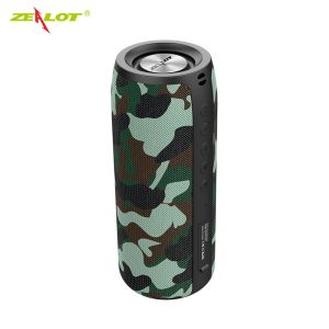 [Local Shipping]ZEALOT S51 Powerful Bluetooth Speaker Bass Wireless Portable Subwoofer Support TF U Disk AUX in