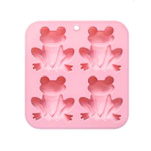 4 Cavities Animal Silicone Molds for Making Soap Epoxy Resin Animal Silicone Molds for Gypsum Decoration
