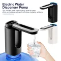 Water Pump Dispenser Intelligent Water Dispenser Usb Charging Water Dispenser Pump for 2-5 Gallon Bottles Portable Electric Pump for Home Office Outdoors. 