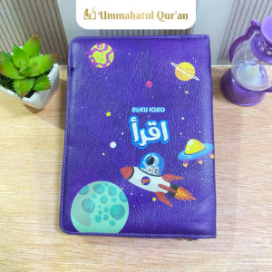 Iqro Kaleb Resleting Fullcolor Isi Lengkap Jilid 1-6 Desain Lucu Untuk Anak