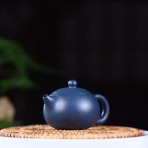 100ml Yixing Boutique Purple Clay Teapots Ball Shaped Infuser Xishi Tea Pot Beauty Kettle Customized Zisha Tea Set Authentic