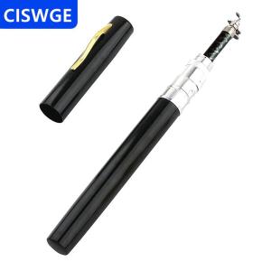 [COD] CISWGE Ultra Short Pocket Rods Steelhead Fishing Rods Small Micro Mini Fishing Rods 1m 1.4m 1.6 Drum Reel Ice Fishing