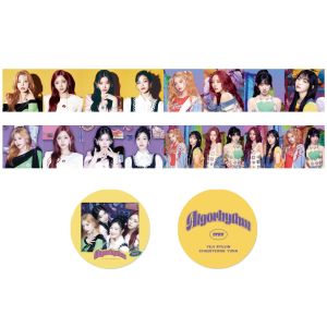 ITZY Aespa Stickers Korea Kpop Fashion Ins Trend Fb Pop Stickers Album Stickers Fridge Magnets Baggage Stickers Draw and Paste Hand Account Sticker 97 Pieces / The Same Sticker Peripherals A Gift for A Friend