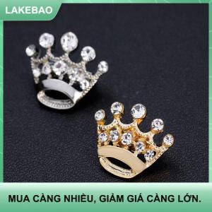 【LAKEBAO】 Phụ kiện cá tính thạch vương miện trâm cài cutouts retro sáng tạo pins phù hợp với người đàn ông thời trang
