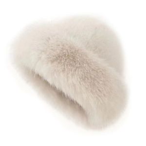 【Smilewil】หมวกเบเร่ต์ หมวกเบเร่ต์ฤดูหนาว สไตล์เกาหลี ขนนุ่ม แมทช์ง่าย ใส่แล้วดูดีทุกลุคขนมิงค์เทียม แบบสวมหัว ใส่สบาย