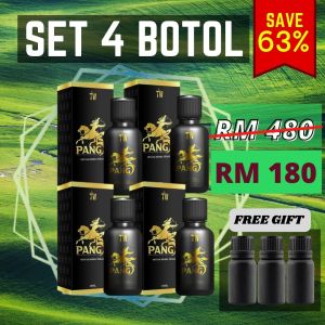 [FREE GIFT MENARIK + PROMOTION HEBAT KAW-KAW] Pang5 Oil - Minyak Kuda ***READY STOCK***