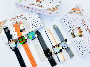 ULTRA 2 Smartwatch: 2.01-inch Wireless Charging Health Monitoring Double Straps.