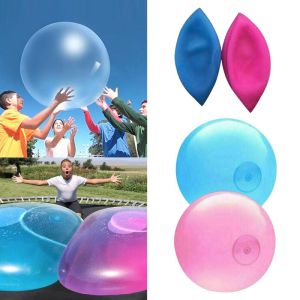 Summer Soft Air Water Filled Bubble Ball TPR Decompression Big Inflatable Balloon Children Outdoor Beach Fun Party Game Toy