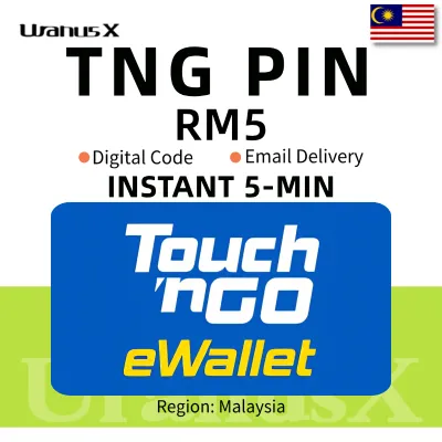 TNG Card RM 10 Instant Prepaid SOFT PIN Topup Reload EWALLET CODE Reload Touch And Go RM 5 Top Up pin NUMBER⚡5-MIN Email Delivery⚡UranusX_MY 24/7 Email Delivery