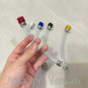 SELANG SUGEST PREMIUM SELANG MINYAK REM CNC SELANG SUGEST HRC FLUID TUBE MOTOGP SELANG TAMPUNGAN OLI OLIE REM CAKRAM SELANG RESERVOIL MOTOR KOPLING UNIVERSAL