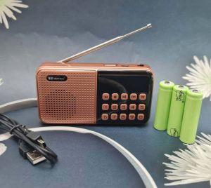 วิทยุ FM มีบลูทูธในตัว วิทยุบลูทูธ ฟังได้ทั้ง FM/เล่นUSBได้/SD/MP3/BT วิทยุBluetooth เครื่องเล่นวิทยุ วิทยุดิจิตอล มีช่องต่อหูฟัง รุ่นV-0