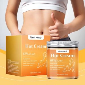 100% High-Performance Slimming Fat-Burning Hot Cream Slimming Cream Massage Gel Anti-Cellulite Firming And Lifting Cream Fat Burning Body Treatment Eliminates Belly Arms And Thigh Fat Spot-Wicking Slimming Cream (120g)