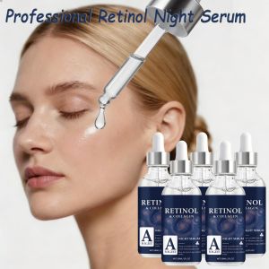 new Advanced Retinol Night Serum Resilience Essence Radiant Glow Liquid Intensive Nighttime Moisturizer Hydrolyzed Collagen Liquid hot
