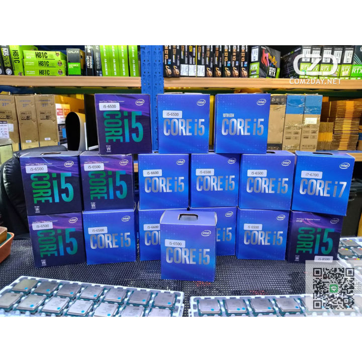 [1151] ซีพียู Intel® Core™ i5 | i7 Gen6 มีกล่อง CPU ฟรีซิลิโคน สินค้า ...