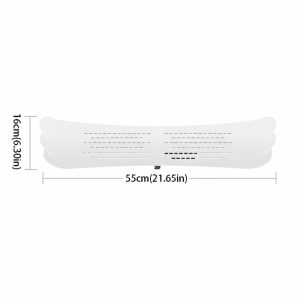 SUNSHINEQ Central Air Conditioner Wind Deflector Anti-Direct Blowing Adjustable Air Conditioner Shield Cover ABS Vent Deflector Office