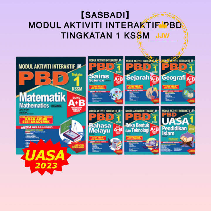 【JJW】(Sasbadi) Modul Aktiviti Interaktif PBD UASA Tingkatan 1 KSSM ...